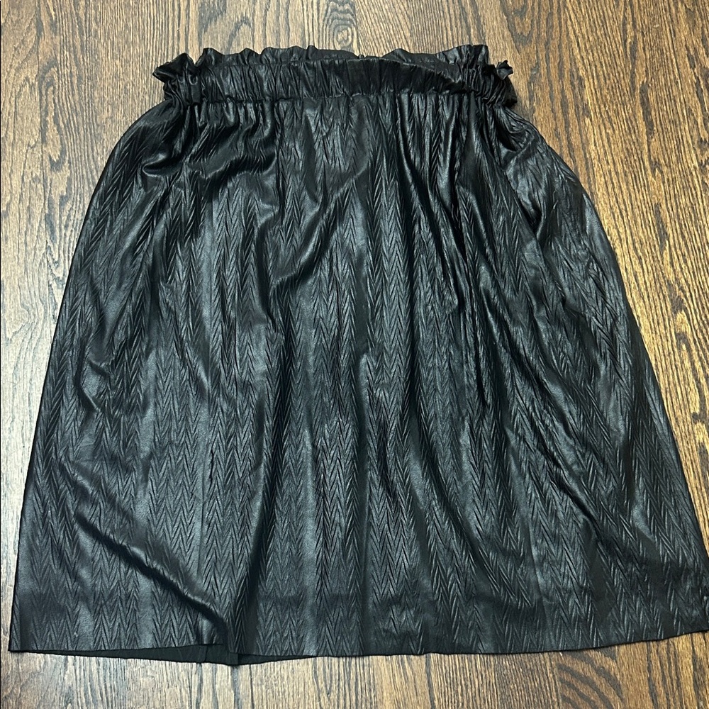 Chic Black A-Line Women's Skirt
